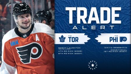 Flyers Officially Fleeced Maple Leafs in Scott Laughton Trade – Yahoo Sports