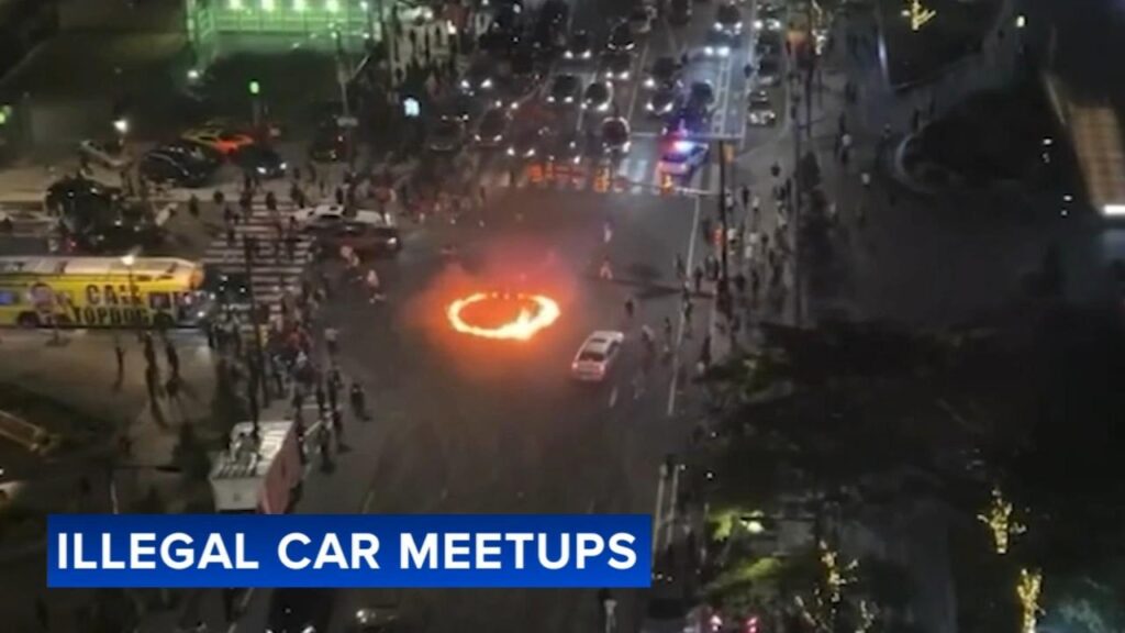 Viral videos of illegal car meetups in Philadelphia gets political spin by some Republicans – CBS News