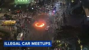 Viral videos of illegal car meetups in Philadelphia gets political spin by some Republicans – CBS News