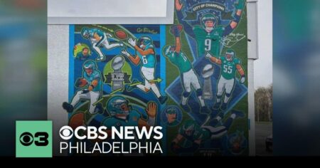 Mural of Eagles’ Super Bowl LIX win goes up at Philadelphia Sports Hall of Fame – PhillyVoice