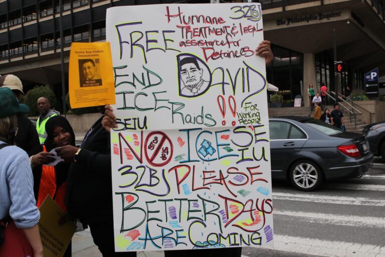 Anti-ICE protest in Philadelphia leads to 15 arrests, 2 officers injured, police say – CBS News