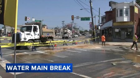 Another water main break floods part of Cottman Avenue in Northeast Philadelphia – NBC10 Philadelphia