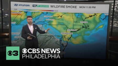 Strong storms possible Sunday in Philadelphia area, heat wave on the way. Here’s the weather forecast. – CBS News