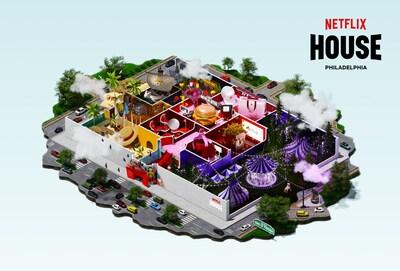 The First Netflix Houses Will Open in Philadelphia and Dallas in Late 2025 – Netflix