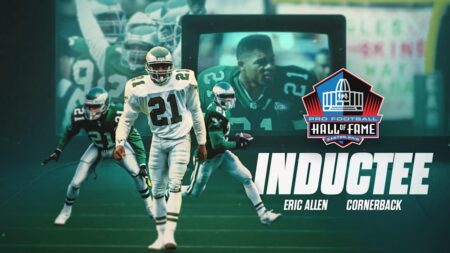 ‘An honor to wear those Kelly Greens:’ Eric Allen enshrined in Hall of Fame – NBC Sports Philadelphia