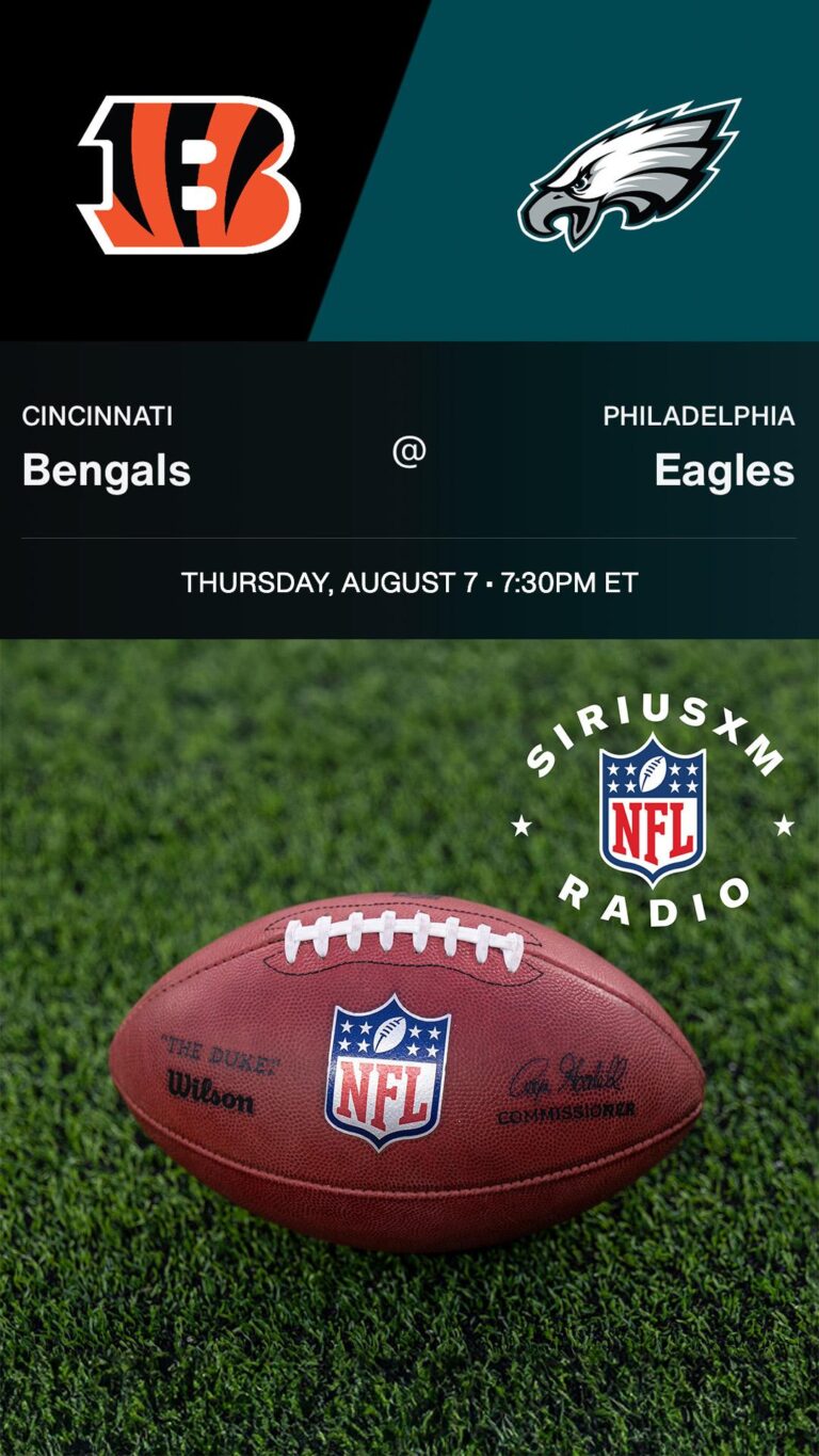 Philadelphia Eagles vs. Cincinnati Bengals FREE LIVE STREAM (8/7/25): Watch NFL preseason game online | Time, – NJ.com