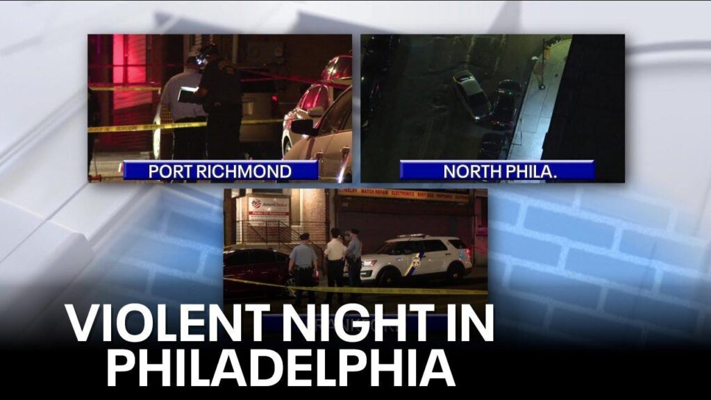 Multiple separate shootings and stabbings make for violent night in Philadelphia – NBC10 Philadelphia