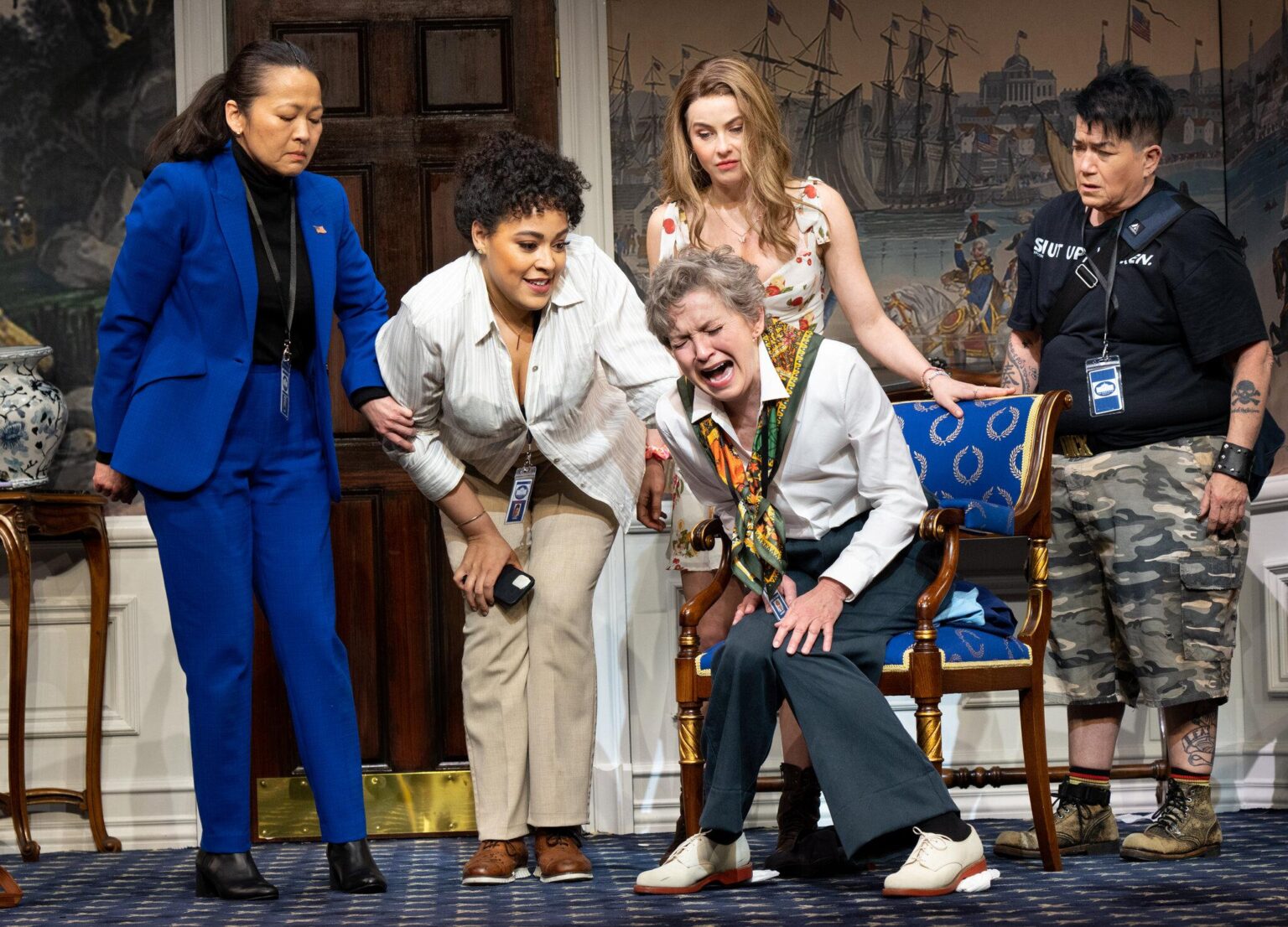 ‘POTUS’ brings political pratfalls to the Arden Theatre – WHYY