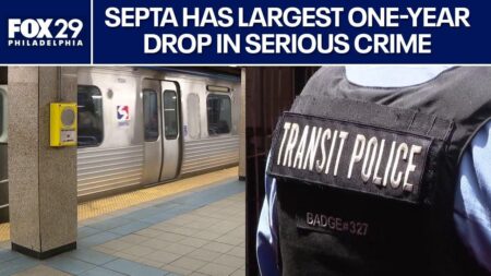 SEPTA reports largest serious crime decline in agency’s history – FOX 29 Philadelphia