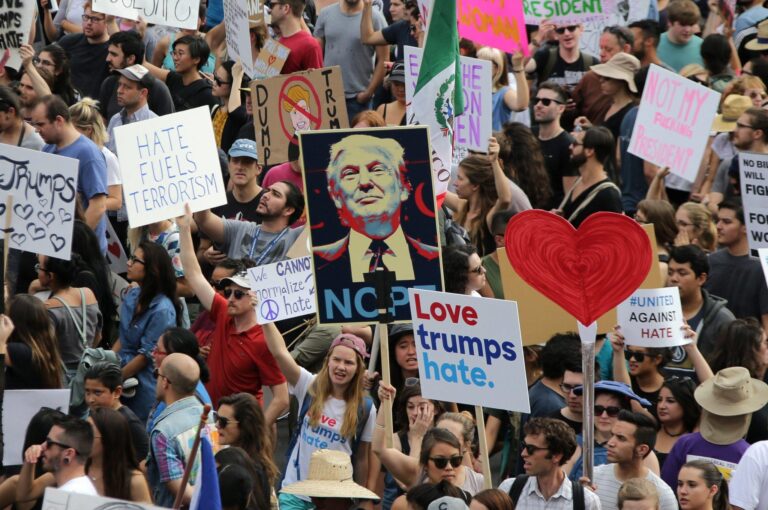 Anti-Trump demonstrators crowd streets, parks and plazas across the US. Organizers say millions came – AP News