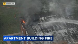 Fire in Hatfield, Pennsylvania, forces apartment building to evacuate – CBS News