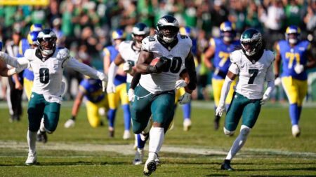 ‘A no mas situation.’ How Jordan Davis saved Eagles with blocked FG, TD to beat Rams at end – The News Journal