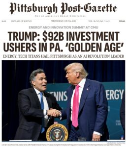Trump and Sen. Dave McCormick to Unveil $70 Billion Energy Investment Boost for Pennsylvania Trump and Sen. Dave McCormick to announce $70 billion in energy investments in Pennsylvania – 90.5 WESA