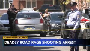 Man shot in road rage incident on Vine Street Expressway near I-676 ramp in Philadelphia, police say – CBS News