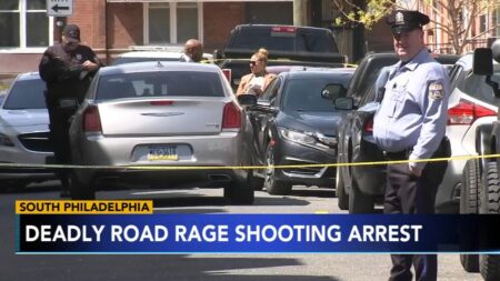 Man shot in road rage incident on Vine Street Expressway near I-676 ramp in Philadelphia, police say – CBS News